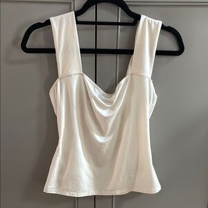 Reformation square neck tank top sz medium